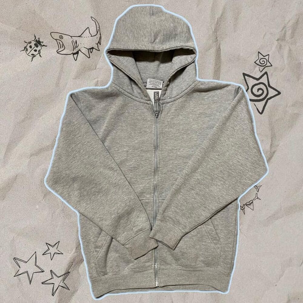 Pro Club Zip Up Jacket Grey - Size S